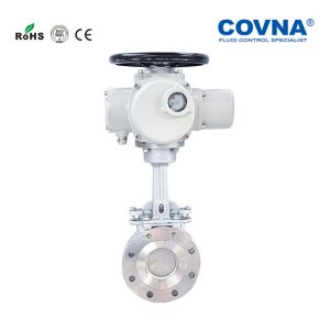 Multi-turn flange knife gate valve 1